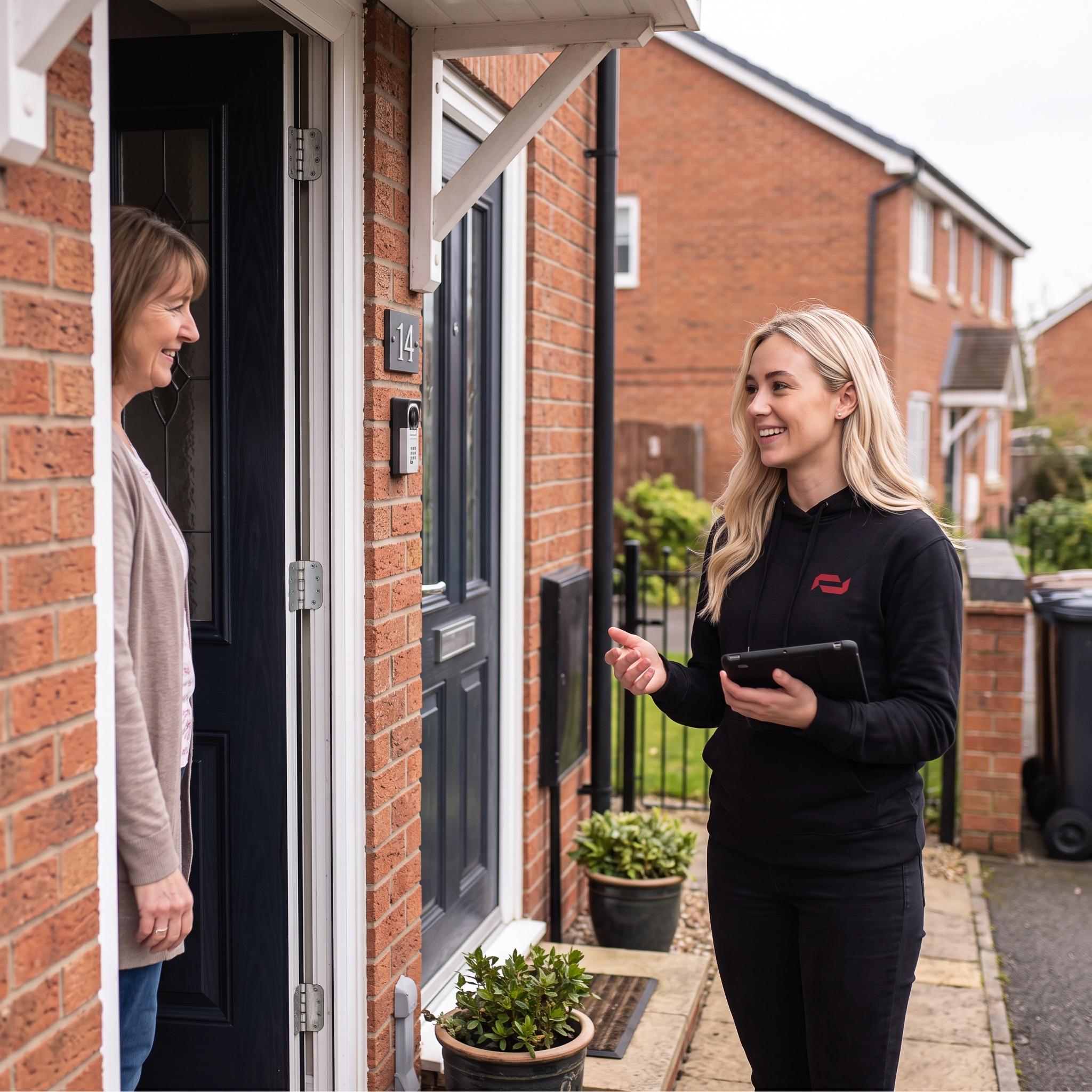 Door to door